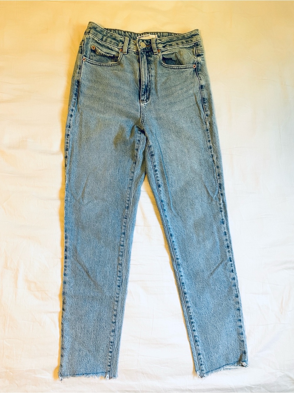 Garage women’s blue mom jeans